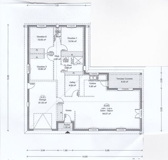 Soumaya Nahali (soumaya_nahali) on Pinterest - plan de maison 120m2 plain pied Soumaya Nahali (soumaya_nahali) on Pinterest - plan de maison 120m2 plain pied