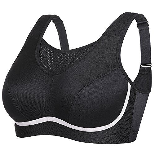 SYROKAN Femme Soutien-Gorge de Sport /à Armatures Maintien Maximal Grande Taille