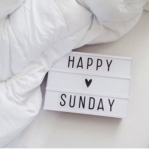 Easy like Sunday Morning…