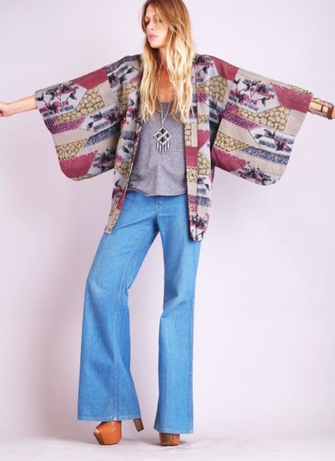 Incorporate haori jacket into laid back style