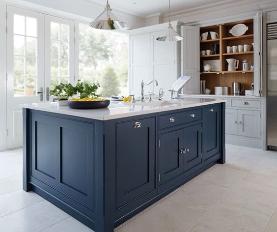 kitchen island color