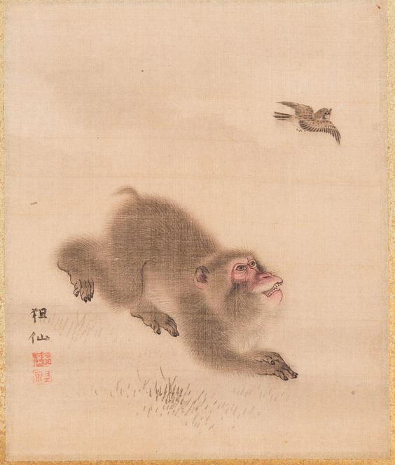 art-and-things-of-beauty: Monkeys by Mori Sosen (1747-1821)