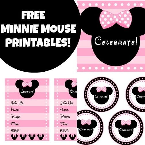 mickey and minnie invitation templates