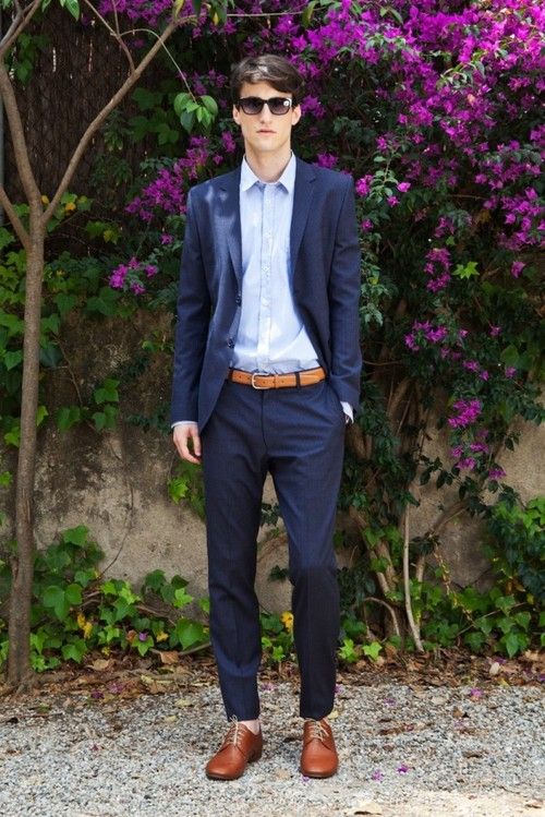 Blue Suit With Brown Shoes My Style Pinterest Blue Suit With Brown Shoes My Style Pinterest Shoe And Stylish Men