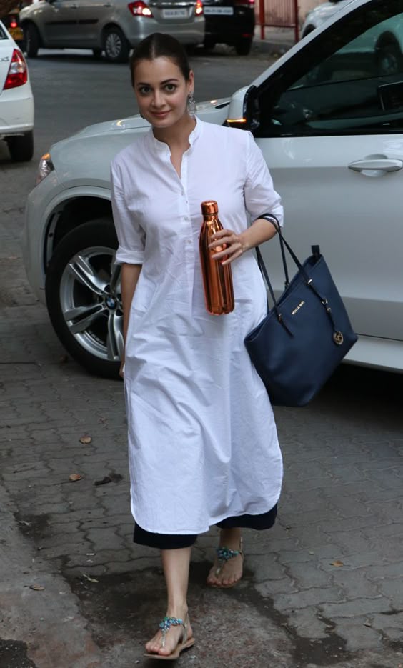 5 kurtas from Dia Mirza’s collection that will help you upgrade your at-home outfits | Vogue