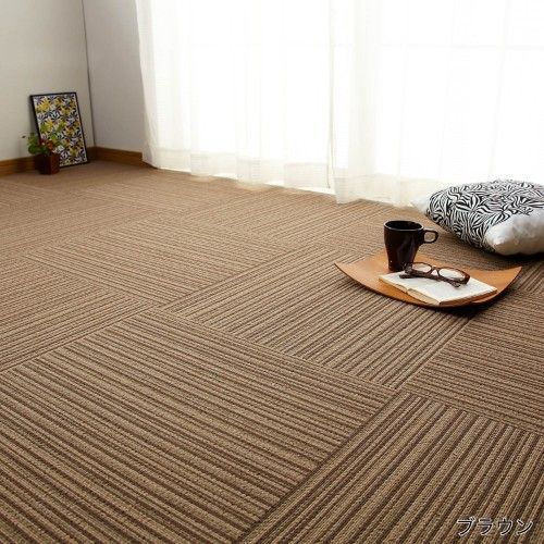 機能性に優れた業務用タイルでお部屋がもっと快適に | タイル 無料トライアル会員登録 タイルカーペット46枚 ラグ