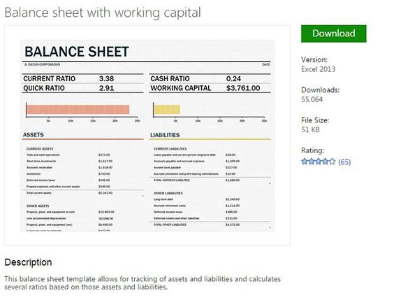 Balance sheet template from MS Excel Pinterest Balance sheet - opening balance sheet template Balance sheet template from MS Excel Pinterest Balance sheet - opening balance sheet template