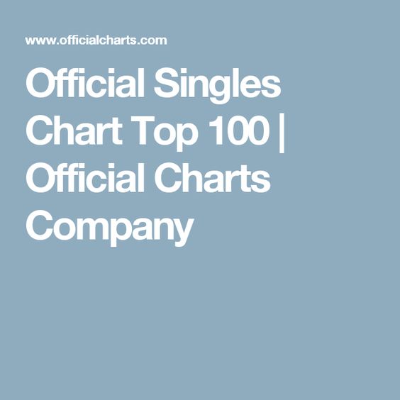 official charts company bo vu music pinterest official charts offical charts