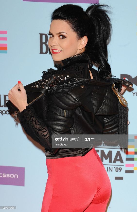 Romanian pop singer Inna arrives for the 2009 MTV Europe Music Awards...