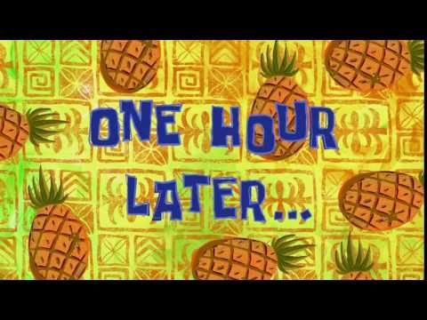 Approximately 10 Hours Later Spongebob Time Card 100