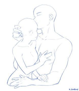 Pose Couple Kiss Hug アニメポーズリファレンス アニメのカップル 描画ベース Pose Couple Kiss Hug アニメポーズリファレンス アニメのカップル 描画ベース