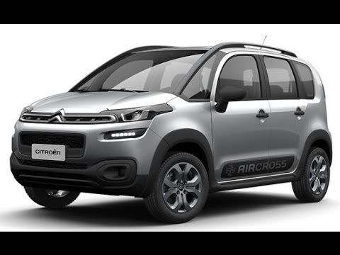 Novo Citroën C3 Aircross 2018 é antecipado por projeção - YouTube