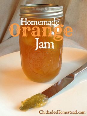 Homemade Orange Jam Recipe
