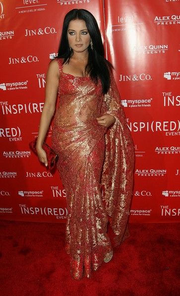 Miss India Celina Jaitley arrives at the INSPI(RED) event to benefit Product(Red) at Mood on July 30, 2007 in Los Angeles, California.