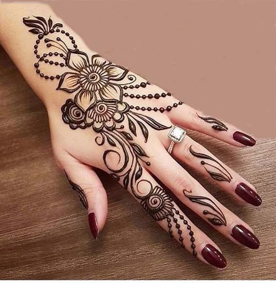 Gambar Henna yang Mudah Gambar Henna yang Mudah