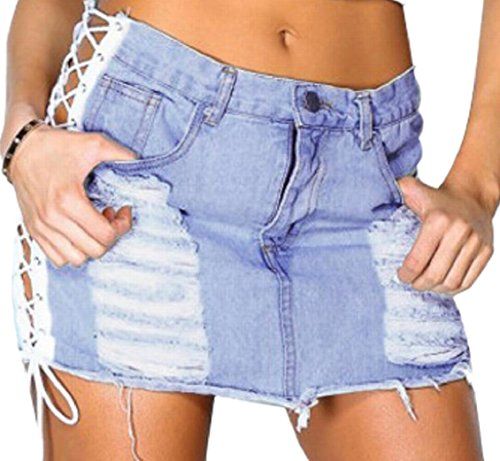 mydeshop Womens High Waist Tassel Summer Casual Short Pants