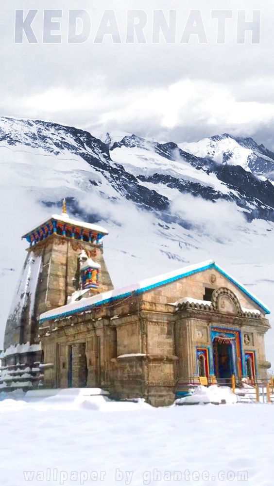 Kedarnath temple 🤩💕