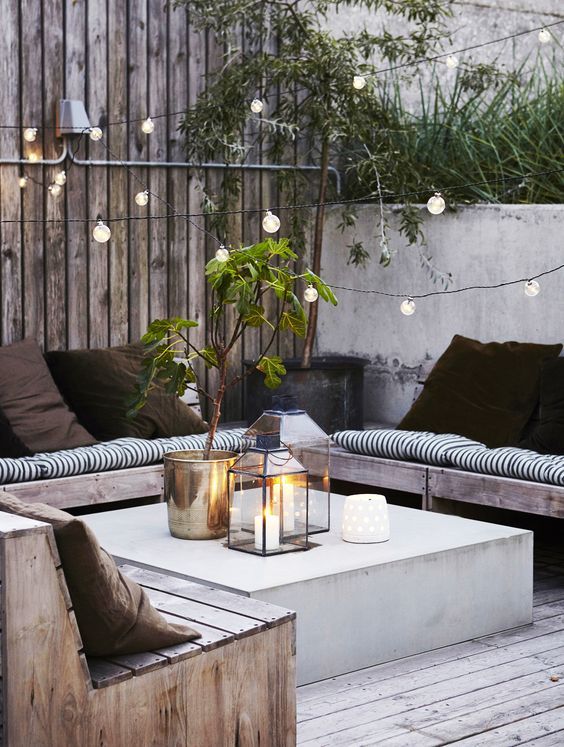 Home decorting festoon lighting - from Pinterest home decorating festoon lighting