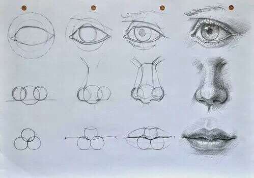 How To Draw Lips Dessin Visage Comment Dessiner Un Visage Yeux Dessin