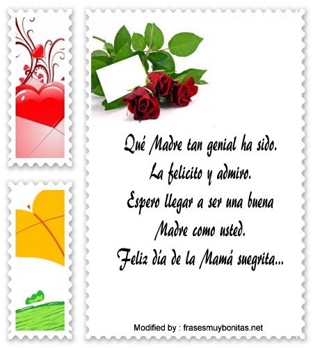 Lindas Frases A Mi Suegra Por El Dia De La Madre Feliz Dia De La