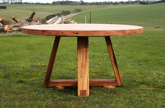 Recycled Timber Round Dining Table Recycled Timber Round Dining Table, Reclaimed Timber Round Dining Table