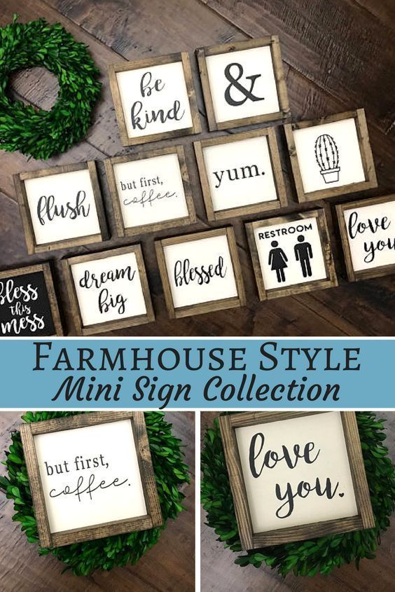 Small Square Sign