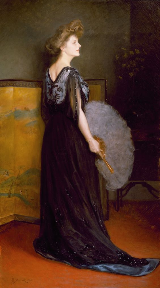 Julius Le lanc Stewart portraitf mrs francis stanton blake