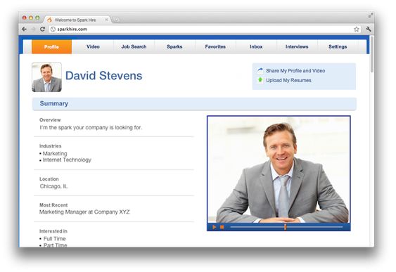 A video resume can help you display your showmanship and - video resume website A video resume can help you display your showmanship and - video resume website