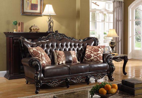 Bí quyết chọn mua sofa da tphcm phong cách cổ điển giúp phòng khách sang trọng