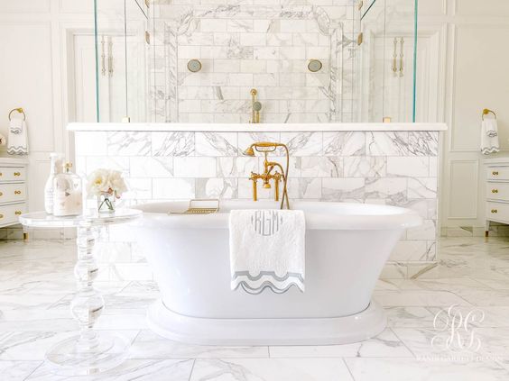 The Wren\'s Main Suite Bathroom Reveal - Randi Garrett Design