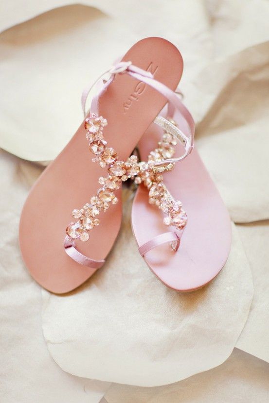Gorgeous Sandals For A Beach Wedding Darling Stuff Wedding Sandals Blush Wedding Sandals Sparkle Sandals