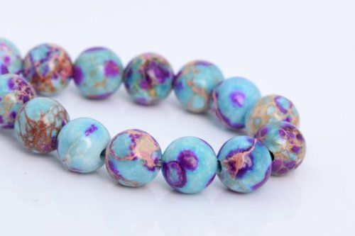 10MM BLACK WHITE ZEBRA MATRIX TURQUOISE GEMSTONE FACETED ROUND LOOSE BEADS 15/"