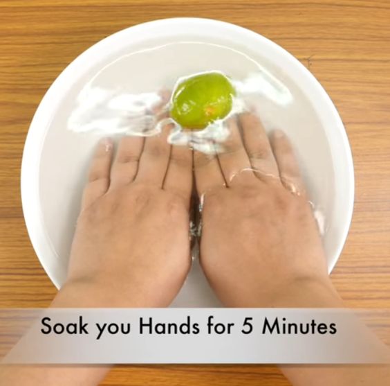 manicure at home