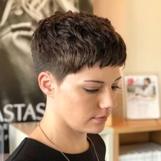 pixie cuts for thick hair