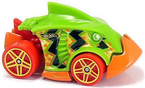STREET BEASTS series 7//10 2018 Hot Wheels new Green PIRANHA TERROR Long Card