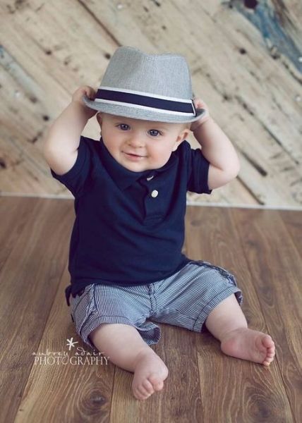 Summer baby boy outfit