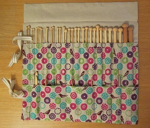 Pin By Elda Duarte On Cosas En Tela Knitting Needle Case Diy Knitting Needle Case Knitting Needle Case Tutorial