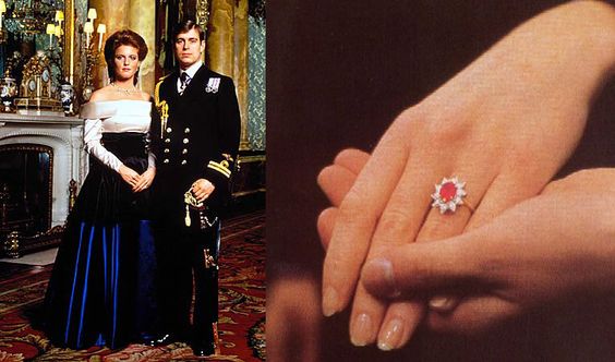 Sarah Ferguson's engagement ring