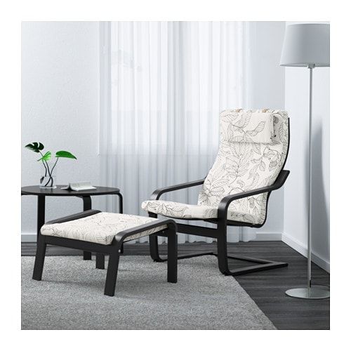 Poang Fauteuil Brun Noir Vislanda Noir Blanc Furniture White Armchair Home Furnishings Poang Fauteuil Brun Noir Vislanda Noir Blanc Furniture White Armchair Home Furnishings
