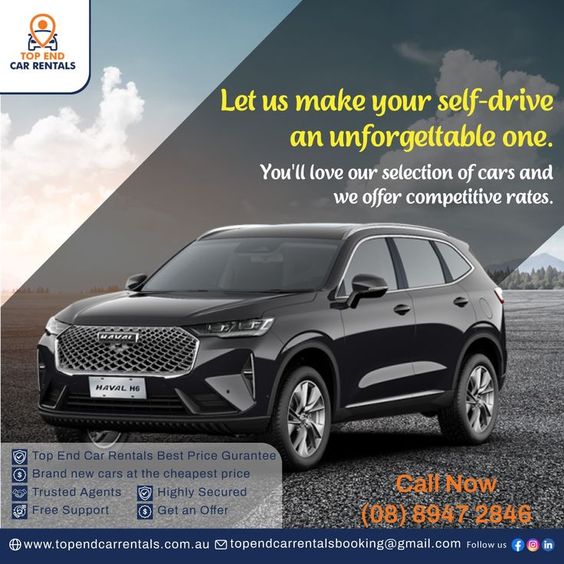 car from Top End Car Rentals