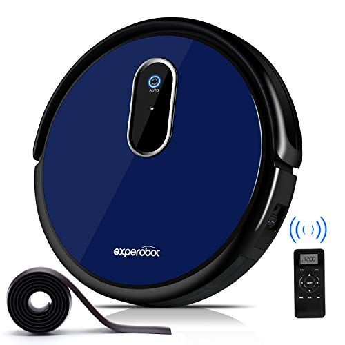 Auto-Recharge Robot Vacuum Cleaner with Electronic Water Tank for Wet//Dry Mopping Smarter Daily Schedule Cleaning System and A Robotic Vacuum Cleaner Powerful Suction 1600Pa for Carpets /&Hard Floor