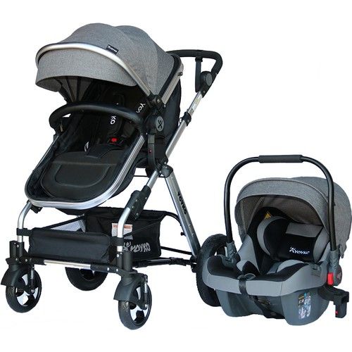 yoyko luxury travel sistem bebek arabasi 3 in 1 yesil rose fiyati bebek arabasi bebek bebek arabalari