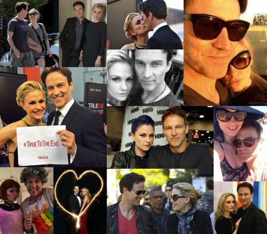 Stephen Moyer and Anna Paquin