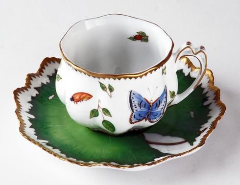morning glory porcelain | Morning Glory Ruffled Cup & Saucer | Gracious Style