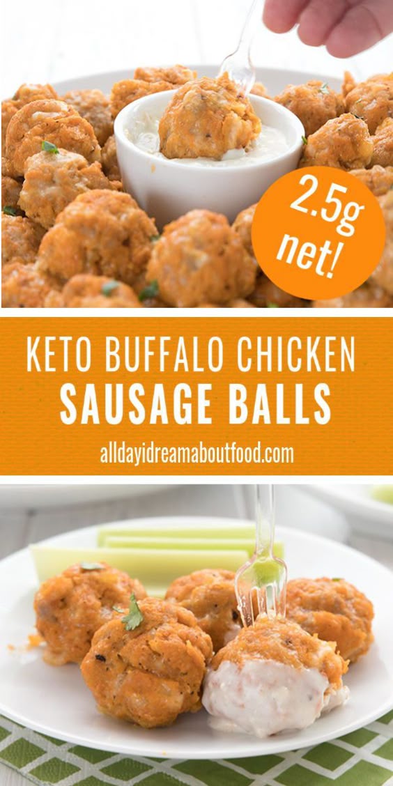 Keto Buffalo Chicken balls