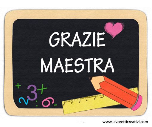 Lavoretto Per Ringraziare La Maestra | Scuola Elementare, Ringraziamenti, Riflessioni