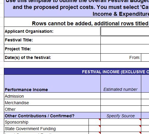 budget familial excel