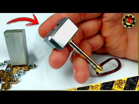 Martillo De Thor Joya Llavero Magnético Con Chatarra Youtube Paper Lanterns Diy Diy Lanterns Diy Metal