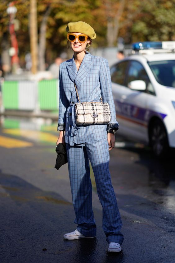 Stylecaster | 25 Checkered Fashions That Will Make You Mad For Plaid | Plaid Street Style |