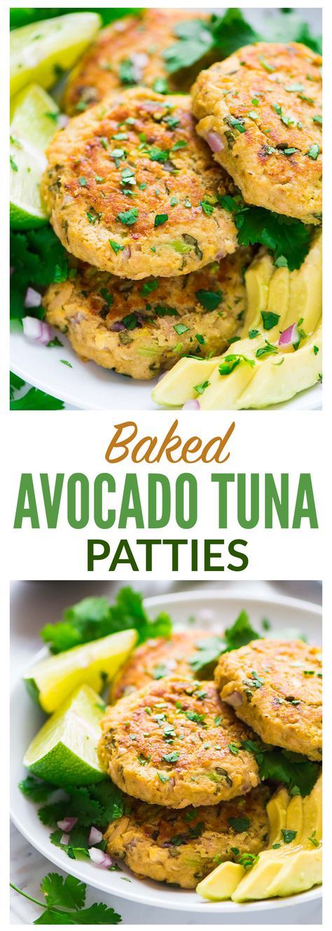 Avocado Tuna Cakes